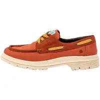 Art unisex. 1190111MH003_006 Leather shoes 1901 Birmingham orange (43), Flat, 3 to 5 cm, Laces, Casual