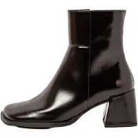 Art for woman. 117061101003_001 Leather Ankle Boots 1706 Verona black (40), 5 to 8 cm, Zip, Casual