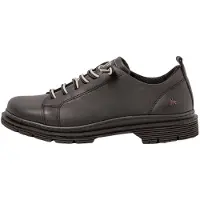 Art for woman. 118971101003_001 1897 Birmingham leather shoes black (40), Laces, Casual