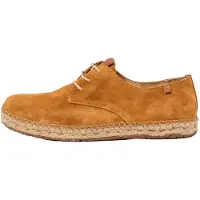 El naturalista unisex. 2N6781155005_023 Leather shoes N678 Silk Suede Campos brown (42), Flat, 1 to 3 cm, Laces, Casual, Imitation leather