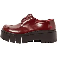 Art for woman. 117641167003_008 Leather Shoes 1764 Leeds burgundy (36), 3 to 5 cm, Laces, Casual