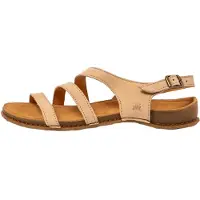 El naturalista for woman. 2581112ZZ005_020 Leather sandals N5811 Panglao beige (36), Flat, Buckle, Casual