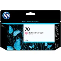 HP 70 C9455A -mustekasetti, 130 ml, vaalean magenta