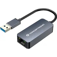 Conceptronic ABBY12G 2.5G Ethernet USB 3.0 Wake-on LAN-sovitin, joka on yhteensopiva Nintendo Switchin kanssa