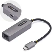 StarTech.com 1GPD3-USB-C-ETHERNET - USB-C-Ethernet-sovitin, harmaa