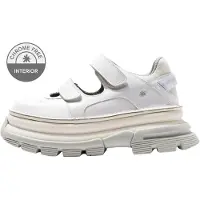 Art for woman. 116441170003_017 Core 2 leather shoes white (36), Eco Leather, 3 to 5 cm, Velcro, Casual
