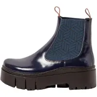Art for woman. 1176612ZR003_0B0 Leather Ankle Boots 1766 Leeds navy (39), 3 to 5 cm, None, Casual