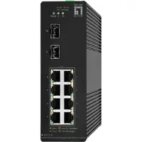 LevelOne Gigabit PoE - - Hilbert - 10 porttia - 8 PoE - 2 SFP 802.3at/af