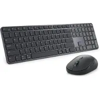 Dell Pro 7 KM726 - keyboard and mouse set - Slim - QWERTZ - German - graphite Input Device - Näppäimistö ja Hiirisetti - Saksa - Musta