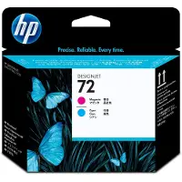 HP Tulostuspää magenta ja cyan Nro 72