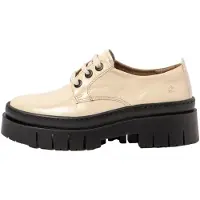 Art for woman. 1195213ZZ003_020 Leather shoes 1952 beige (41), 3 to 5 cm, Laces, Casual