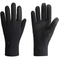 Rogelli Essential Thermal -talvihanskat vuorella musta unisex