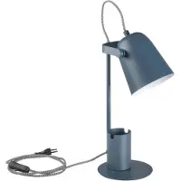 Kanlux S.A. Raibo pöytävalaisin 38cm E27 sininen