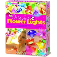 4M - KidzMaker - 180 cm - Origami Valoketju Kukat - - OneSize - Askartelusetit