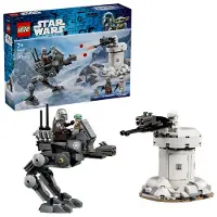 LEGO 75444 Star Wars AT-RT Bricks Set with Mandalorian and Defense Tower 297 pieces