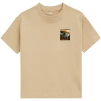 We fashion Paita beige / vaaleanharmaa / oranssi / musta