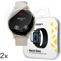 Wozinsky Full Glue Tempered Glass for Garmin Venu 3S 41mm (2 pcs)