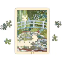 Hape Monet Water-lily Garden Palapeli 49 Kappaletta