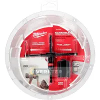 Milwaukee Säädettävä kuppisaha - - 51mm - 178mm - Pölynpoisto - Lasermerkintä - Kipsilevy