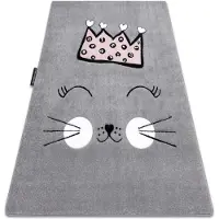Rugsx Matto PETIT CAT harmaa