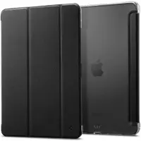 Spigen iPad Pro 11 2024/2025 Liquid Air Tri-Fold Folio Kotelo - Musta