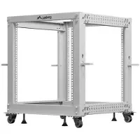 Lanberg - rack - 600 x 600-1100 mm (WxD) - 12U