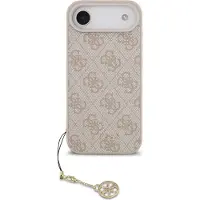 GUESS iPhone Air 4G Charm Hybridikotelo - MagSafe-yhteensopiva - vaaleanpunainen