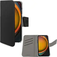 Celly Wally Wallet Case Galaxy XCover 7 musta