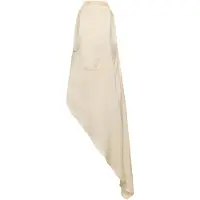 Soaked in luxury Slverona Assymetric Top - Cream - XS