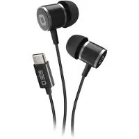 SBS USB Type- C Headphones Black