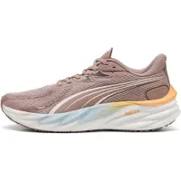 Puma Velocity NITRO 4 RC Shoes Beige Orange SS26, Size 44 - EUR