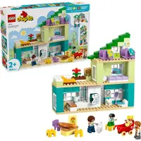 LEGO DUPLO - Moderni omakotitalo, jossa Lelufiguuri 10470 - 3-i - - OneSize - Palikat
