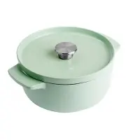KitchenAid Valurautapata 22 cm, 3,3 litraa, pistachio