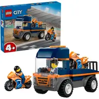 LEGO Motorcycle Transport Truck Rakennuspeli 88 Kappaletta