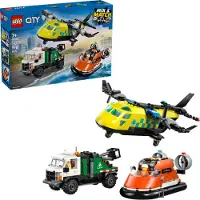 LEGO Remix: Lentokone-ja Kuorma-autoteknikko Ja Ilmatyynyaluksen Rakennuspeli