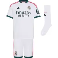 Adidas Jalkapallovaate - Real Madrid Koti - Valkoine - - 8 v (128) - Jalkapallovaatteet