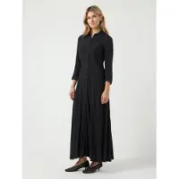 Y.A.S Yassavanna Long Shirt Dress S. Noos - Black - XL