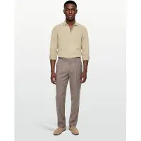 Gant Slim Linen Shirt - Beige - M