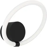 Eglo Led seinävalaisin Caranacoa, Musta, Olohuone/ruokailutila, Metalli, Moderni