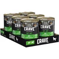 Crave 6 x 400 g Adult lammas & nauta koiranruoka