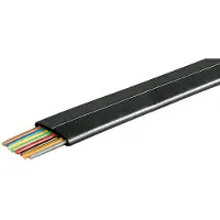 Goobay Telephone flat cables 8-core 100 m reel AWG 28.