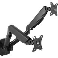 Logilink BP0146, 18 kg, 43,2 cm (17"), 81,3 cm (32"), 100 x 100 mm, Korkeudensäätö, Musta