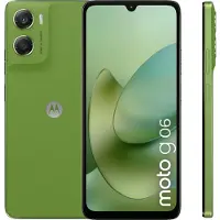 Motorola Kännykkä - - Moto G06 - 256GB - 6.88 tuumaa - Pantone Tendril - 4G - Kaksois-SIM - 50 MP - WiFi - LTE