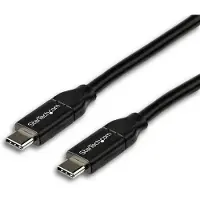 StarTech.com 2.0 USB-C -kaapeli, PD3.0 100W, 2m, musta