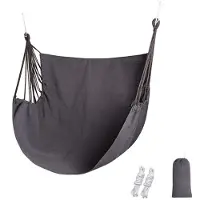 24hShop Kangas roikkuu tuoli - Svart / roikkuu keinu tuoli / riippumatto tuoli / riippumatto tuoli