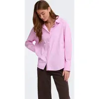 ONLY Onloregon Alva Ls Reg Shirt Noos Wvn - Pink - XL