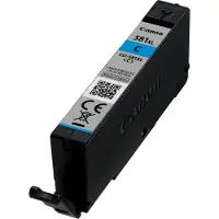 Canon Syaniin sininen muste Cyan CLI-581C XL