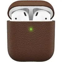KEYBUDZ PodSkinz Artisan Series Leather Case - Handcrafted Leather Case for your Airpods