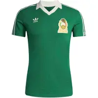 Adidas Mexico Fmf Home Jersey 86 - Green - M