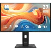 MSI PRO MP275PG E14, 68,6 cm (27"), 1920 x 1080 pikseliä, Full HD, LCD, 4 ms, Musta (9S6-3PE49M-001| 9S6-3PE49M-002)